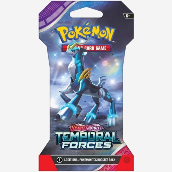 Pokémon Sword & Shield Temporal Forces Sleeved Booster Pack Featured Image