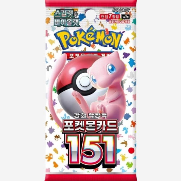 Pokémon Scarlet & Violet 151 Booster Pack Featured Image
