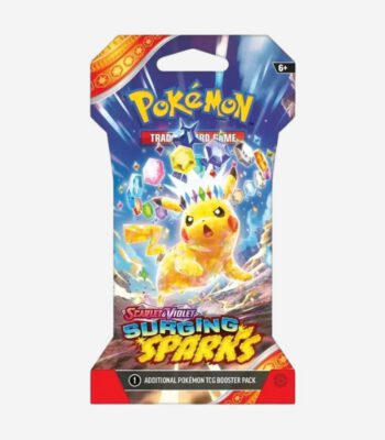 Pokémon Scarlet & Violet Surging Sparks Sleeved Booster Pack Featured Image