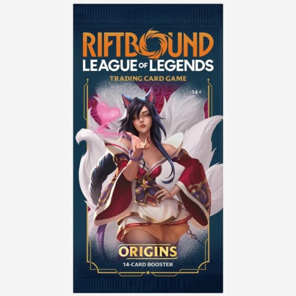 Riftbound League of Legends TCG Set 1 Origins Booster Pack Featured Image