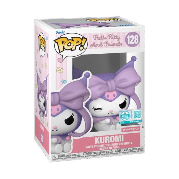 Funko Pop Hello Kitty And Friends Kuromi #128 Limited Edition 9500 pcs Cover Image