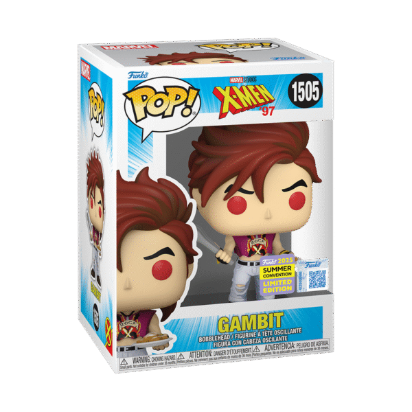 Funko Pop X-Men Gambit #1505 Limited Edition Cover Image