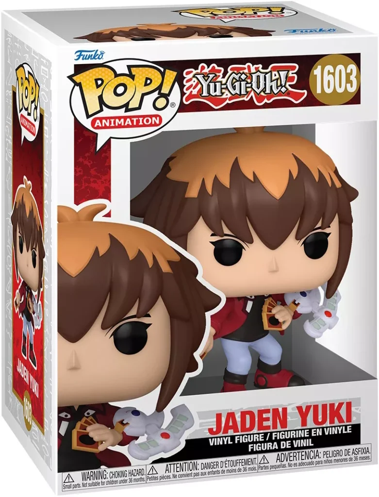 Funko Pop Yu-Gi-Oh Jaden Yuki #1603 Cover Image