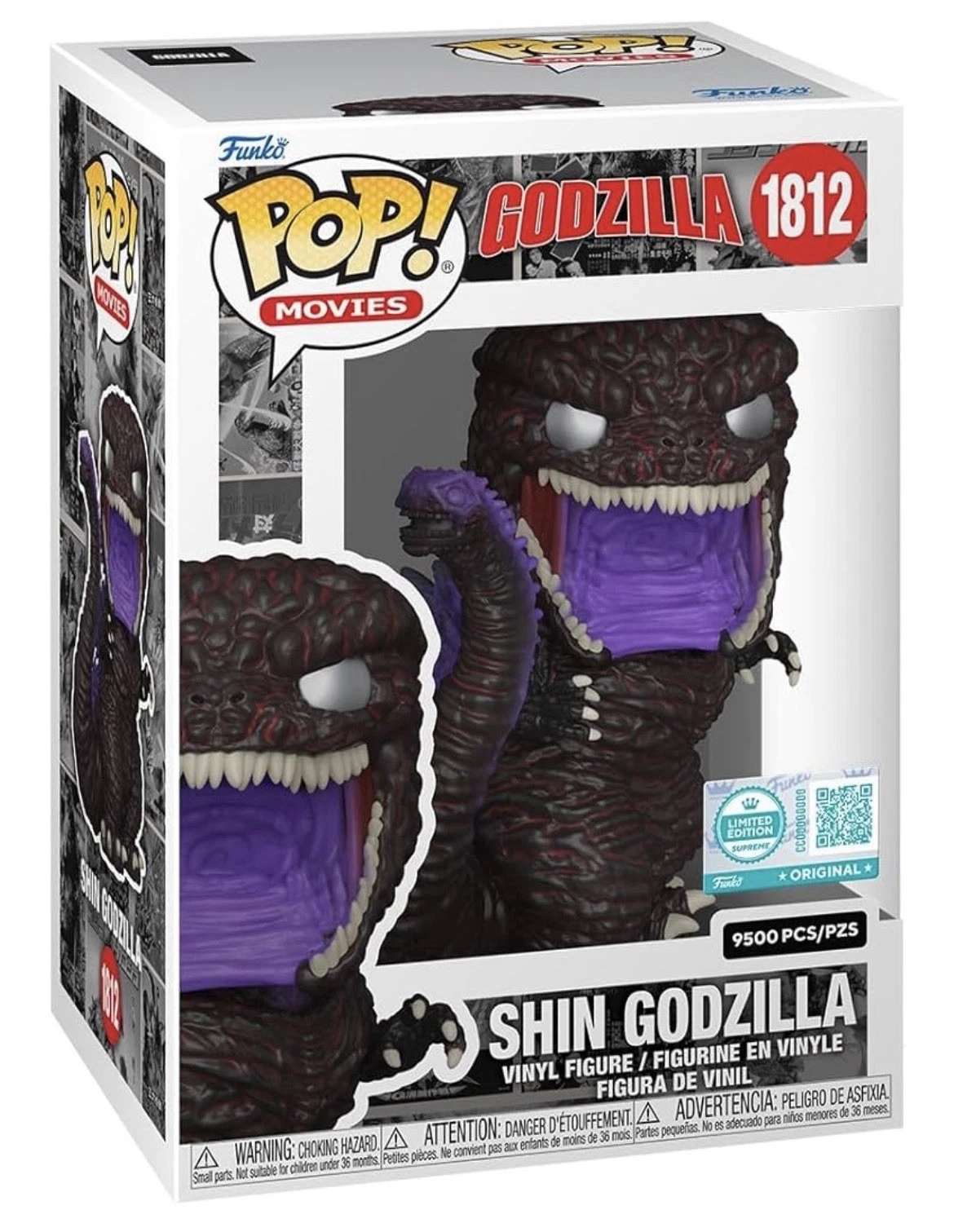 Funko Pop Shin Godzilla #1812 Limited Edition 9500 pcs Funko Pop Shin Godzilla #1812 Limited Edition 9500 pcs Cover Image