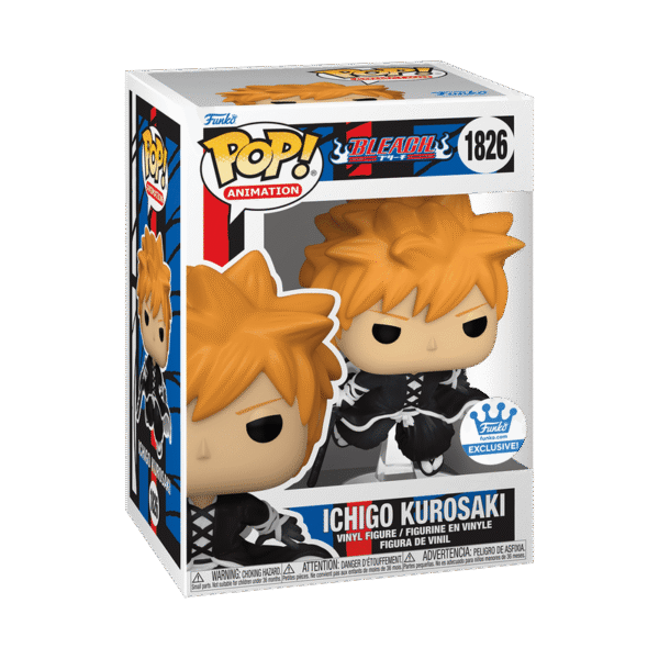 Funko Pop Bleach Ichigo Kurosaki #1826 Exclusive Cover Image
