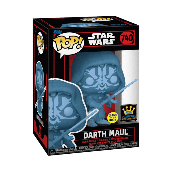 Funko Pop Star Wars Darth Maul #740 Specialty Series Exclusive Cover Image