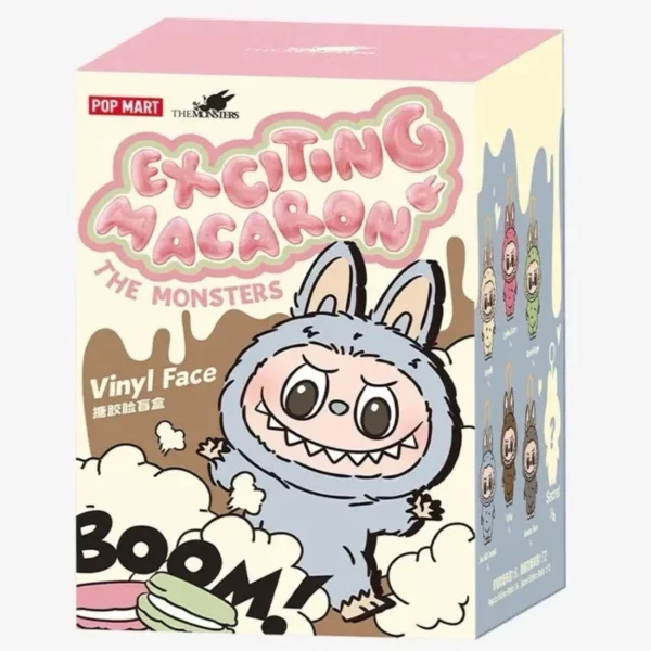 Pop Mart The Monsters Labubu Exciting Macaron Blind Box Cover Image