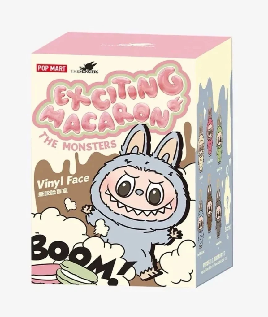 Pop Mart The Monsters Labubu Exciting Macaron Blind Box Cover Image