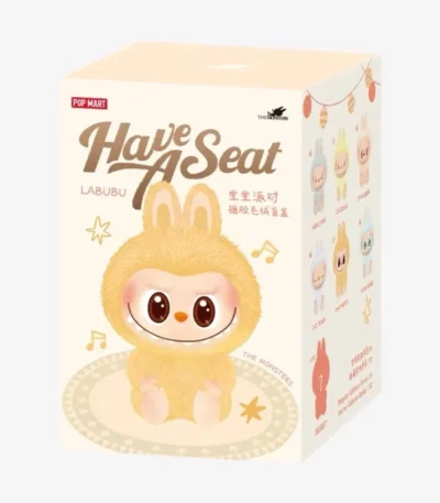 Pop Mart The Monsters Labubu Have a Seat Vinyl Plush Blind Box Cover Image