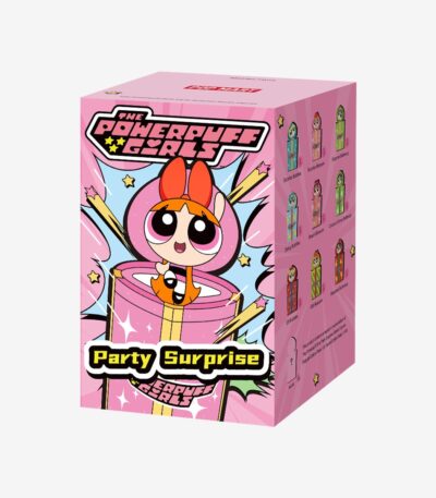 POP MART The Powerpuff Girls Party Surprise Series Figures Blind Box Original